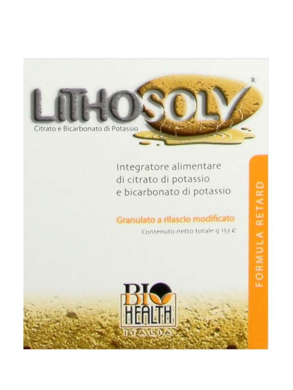 Lithosolv Grat Formula Retard integratore alimentare utile per le vie urinarie 153g-1