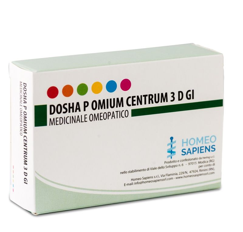 Dosha P Omium Centrum 3 D Gi medicinale omeopatico 30 capsule-1
