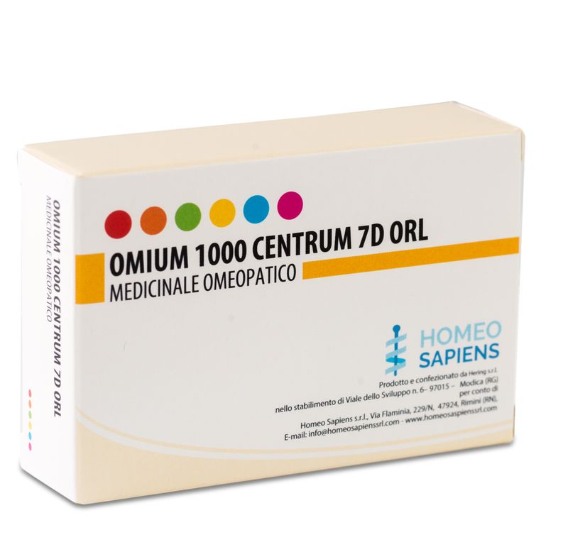 Omium 1000 Centrum 7D Orl medicinale omeopatico 30 capsule-1