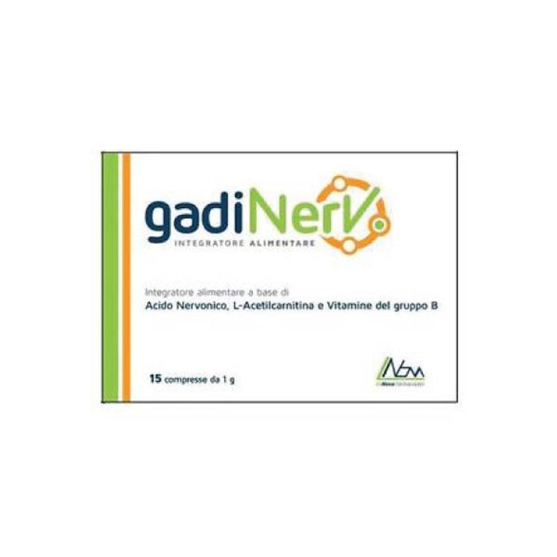 Gadinerv integratore alimentare utile per il sistema nervoso e antiossidante 15 compresse-1