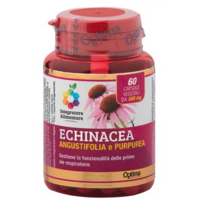 Optima Colours of Life Echinacea integratore alimentare utile per le vie respiratorie 60 capsule-1