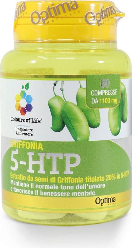 Optima Colours of Life Griffonia 5-HTP per l'umore 60 compresse-0