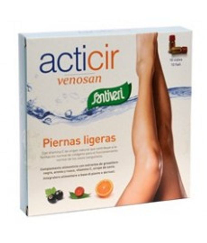 Santiveri Acticir integratore alimentare utile per la circolazione 10 fiale-1