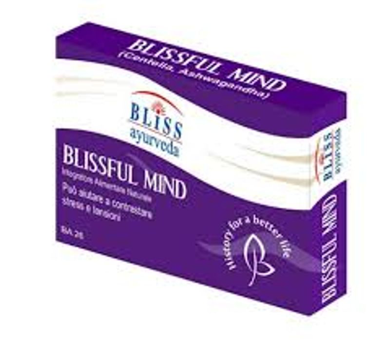 Blissful Mind integratore alimentare utile per la memoria 60 compresse-1