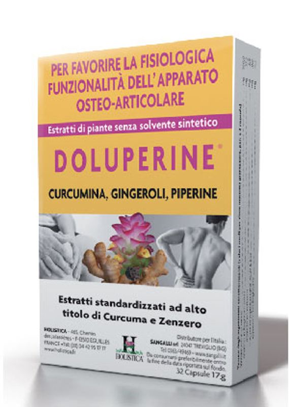 Holistica Doluperine integratore alimentare utile per la funzionalità articolare 32 capsule-1