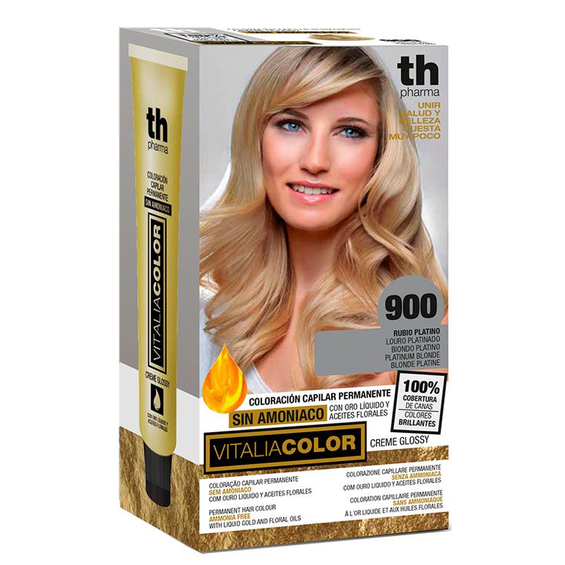 Th Pharma Vitalia colorazione capillare permanente colore Platino Naturale Cenere n.901-1