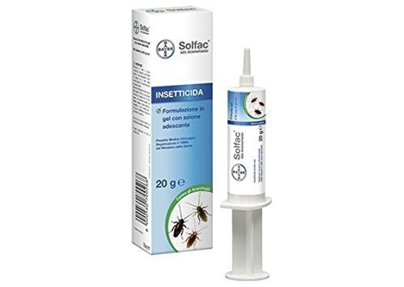 Solfac Scarafaggi Gel insetticida tubo 20g-1