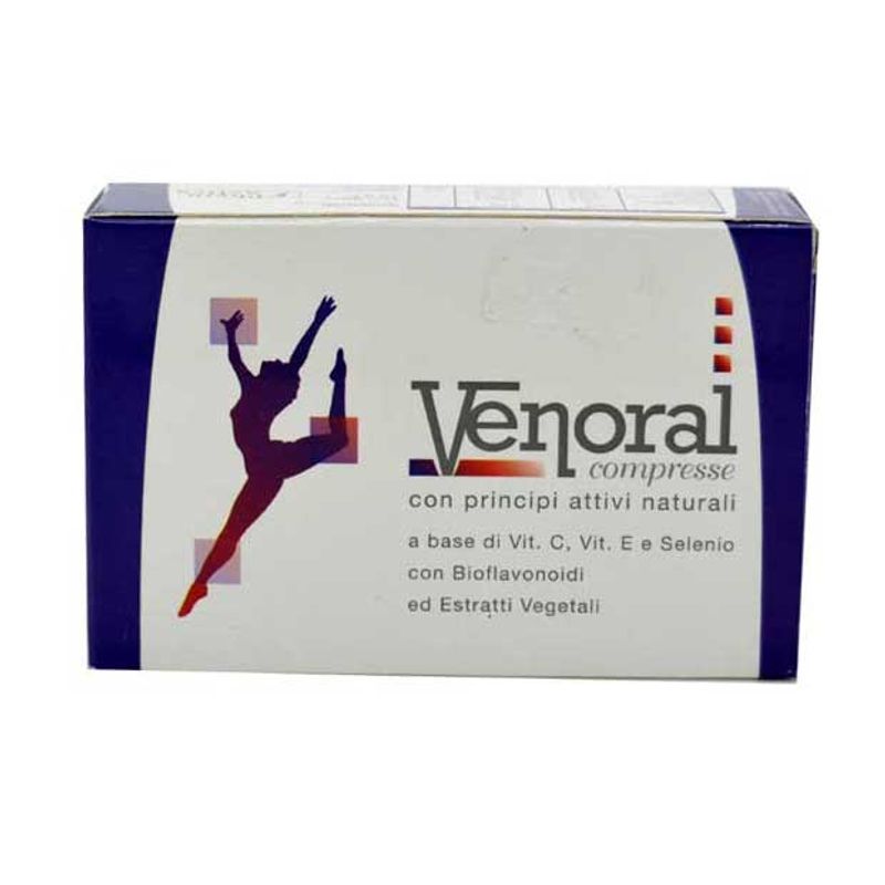 Venoral integratore alimentare utile per il microcircolo 30 compresse-1