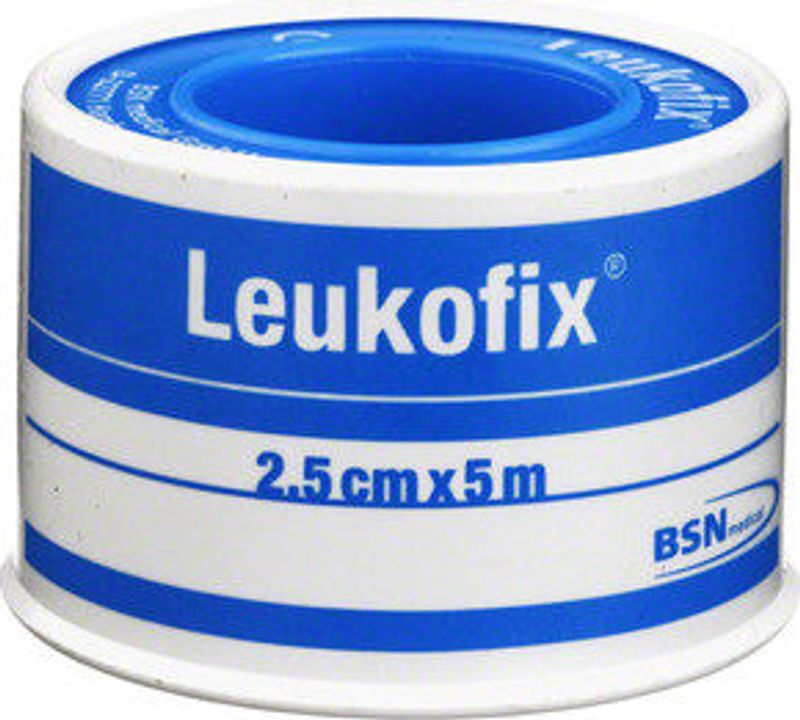 BSN Cerotto Rocchetto Leukofix trasparente per fissaggio cannule 2,5cmx5m-1