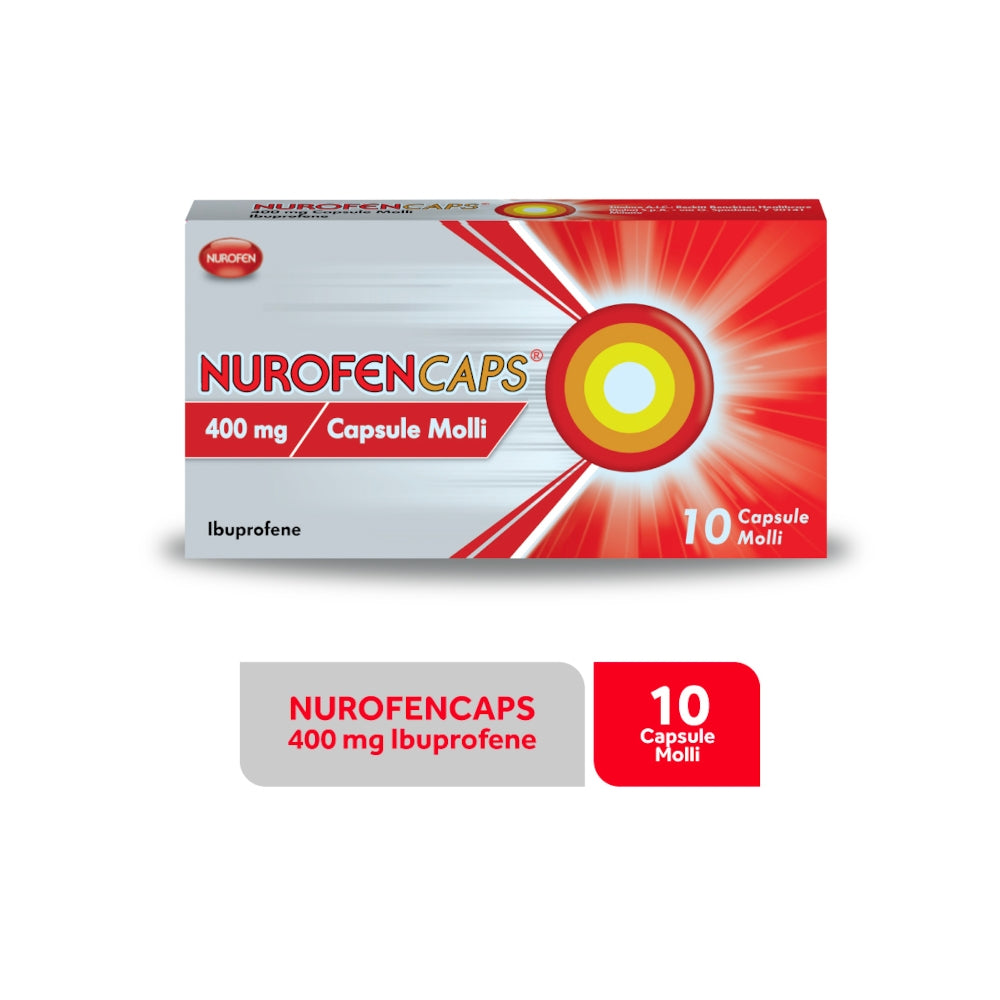 Nurofen Caps 400mg 10 capsule molli-12
