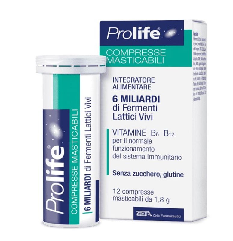 Prolife 6 miliardi integratore di fermenti lattici 12 compresse-1
