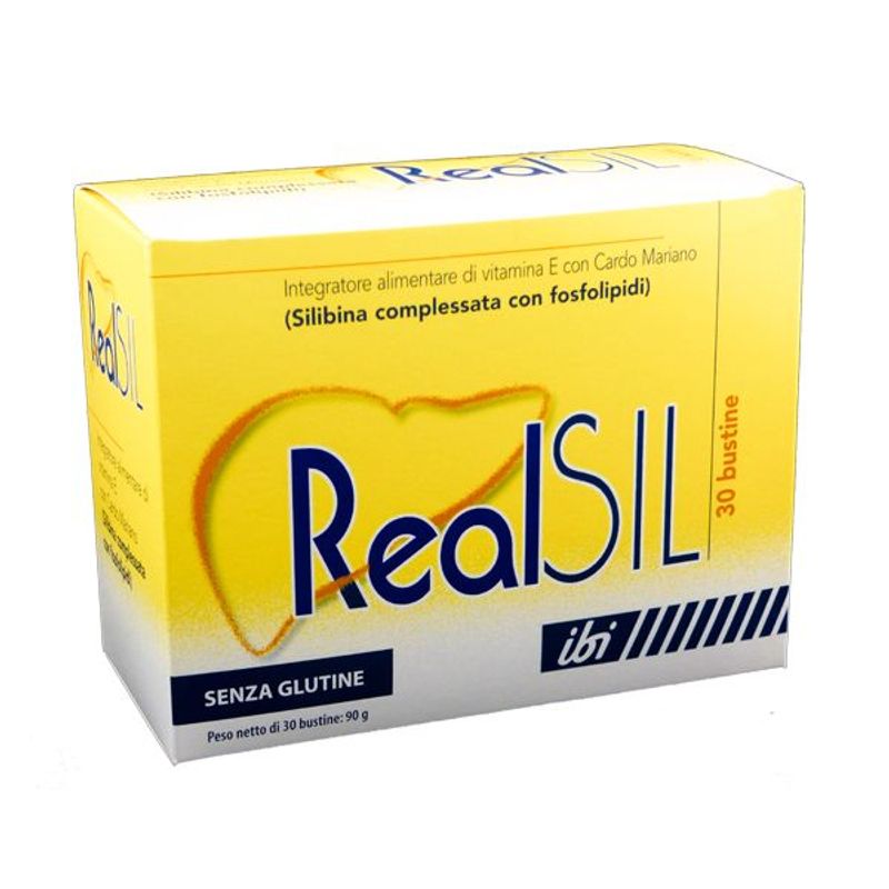 Realsil integratore alimentare utile per l'apparato digerente 30 bustine-1