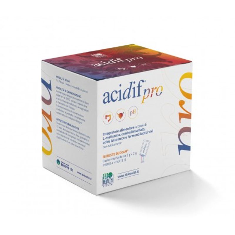 Acidif Pro integratore alimentare utile per il benessere intestinale 30 bustine-1