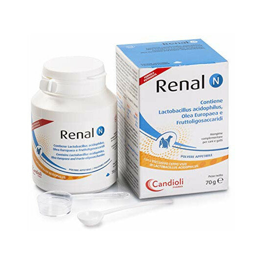 Candioli Renal N mangime complementare per cani e gatti 70g-2