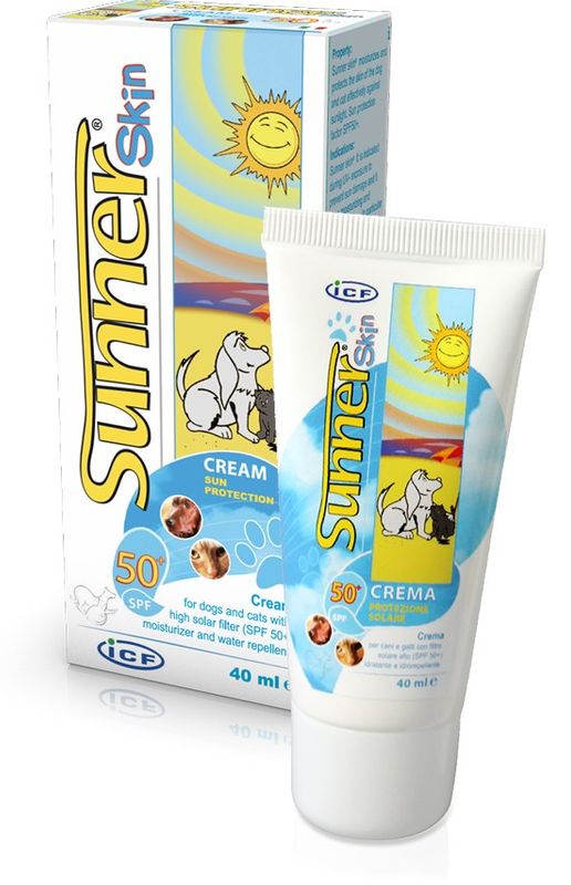 Sunnerskin protezione solare SPF50 idrata e protegge la cute di cani e gatti 40ml-1