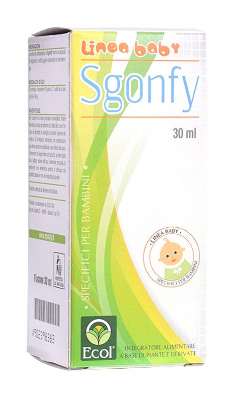 Ecol Sgonfy integratore alimentare utile per il benessere intestinale 30ml-1