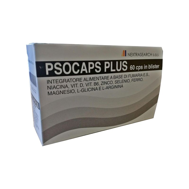 Psocaps Plus integratore alimentare utile in caso di psoriasi volgare 60 capsule-1