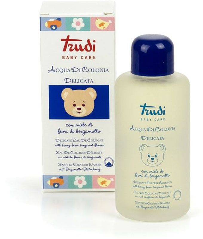 Trudi Baby Acqua di Colonia Delicata con miele e fiori di bergamotto 100ml-1