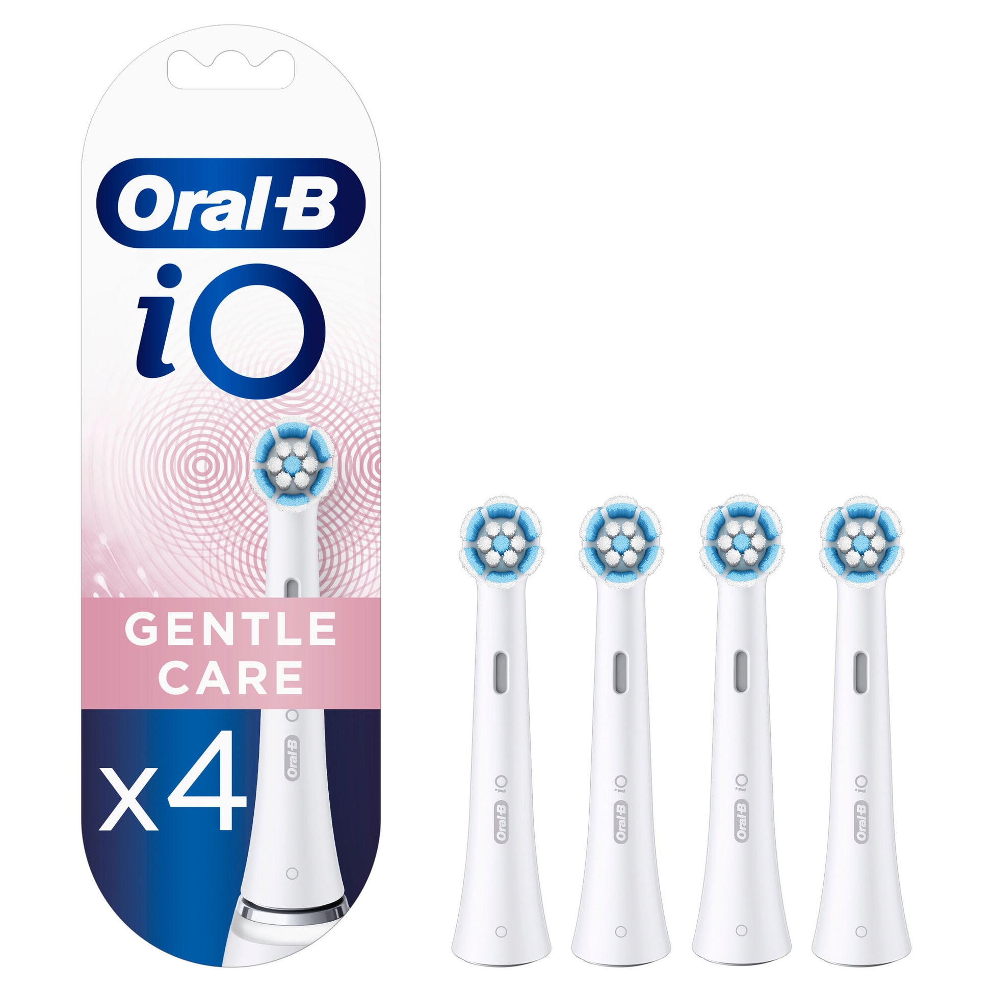 Oral-B Testine Di Ricambio Io Gentle Care Bianche 4 Pezzi-2