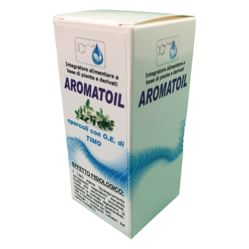 Aromatoil Timo integratore alimentare utile per le vie respiratorie 50 opercoli-1