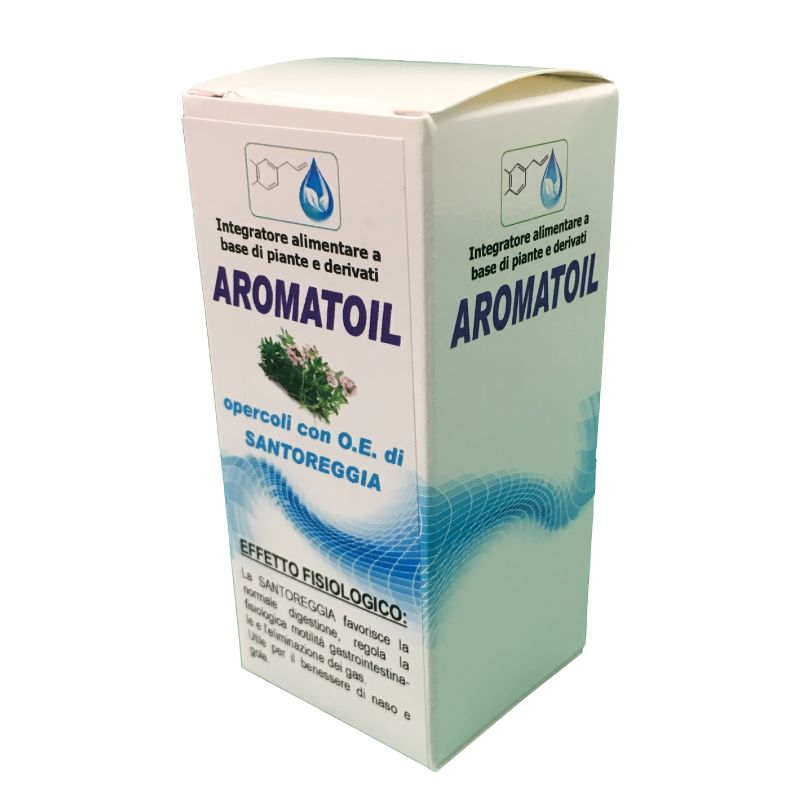 Aromatoil Santoreggia integratore alimentare utile per l'apparato gastro-intestinale 50 opercoli-1