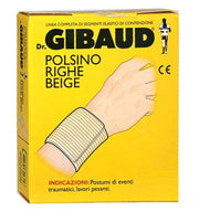 Dr. Gibaud Polsino a righe beige 6 cm tg. 1-1