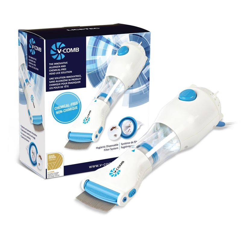 Licetec V-Comb Pediculosi dispositivo anti-pidocchi-1