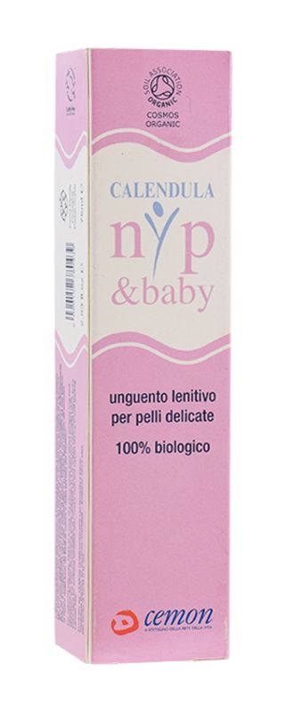 Cemon Calendula NYP&Baby uguento lenitivo per pelli delicate 100% biologico 75ml-1