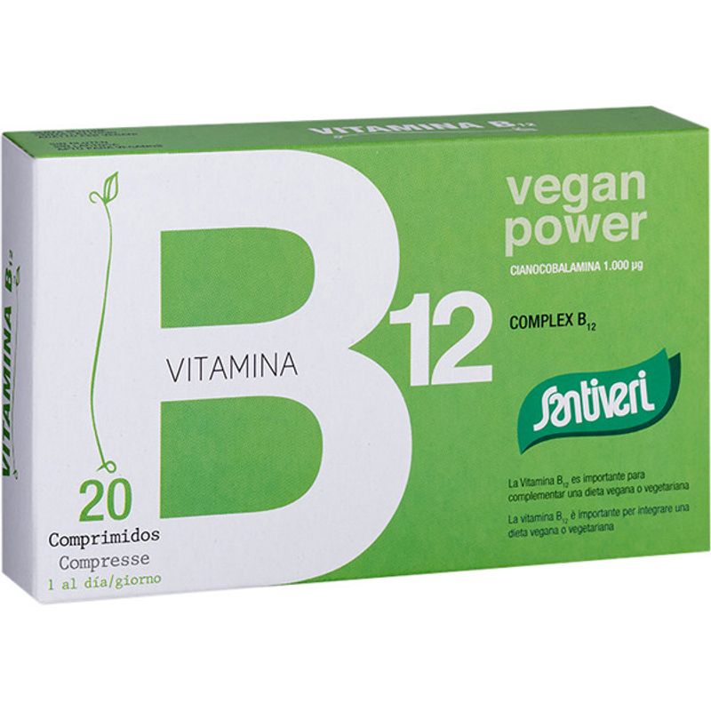 Santiveri Complesso B12 Bio integratore alimentare per le difese immunitarie 20 capsule-1