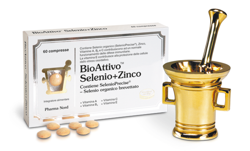 BioAttivo Selenio + Zinco Integratore Alimentare 60 compresse-1