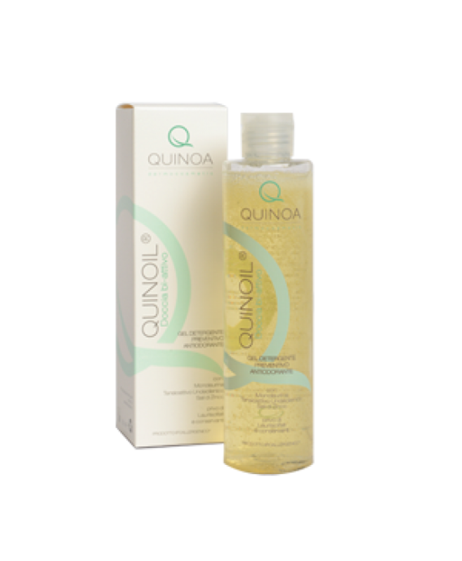 Quinoil Doccia Biattivo Gel detergente preventivo ed antiodorante 500ml-1