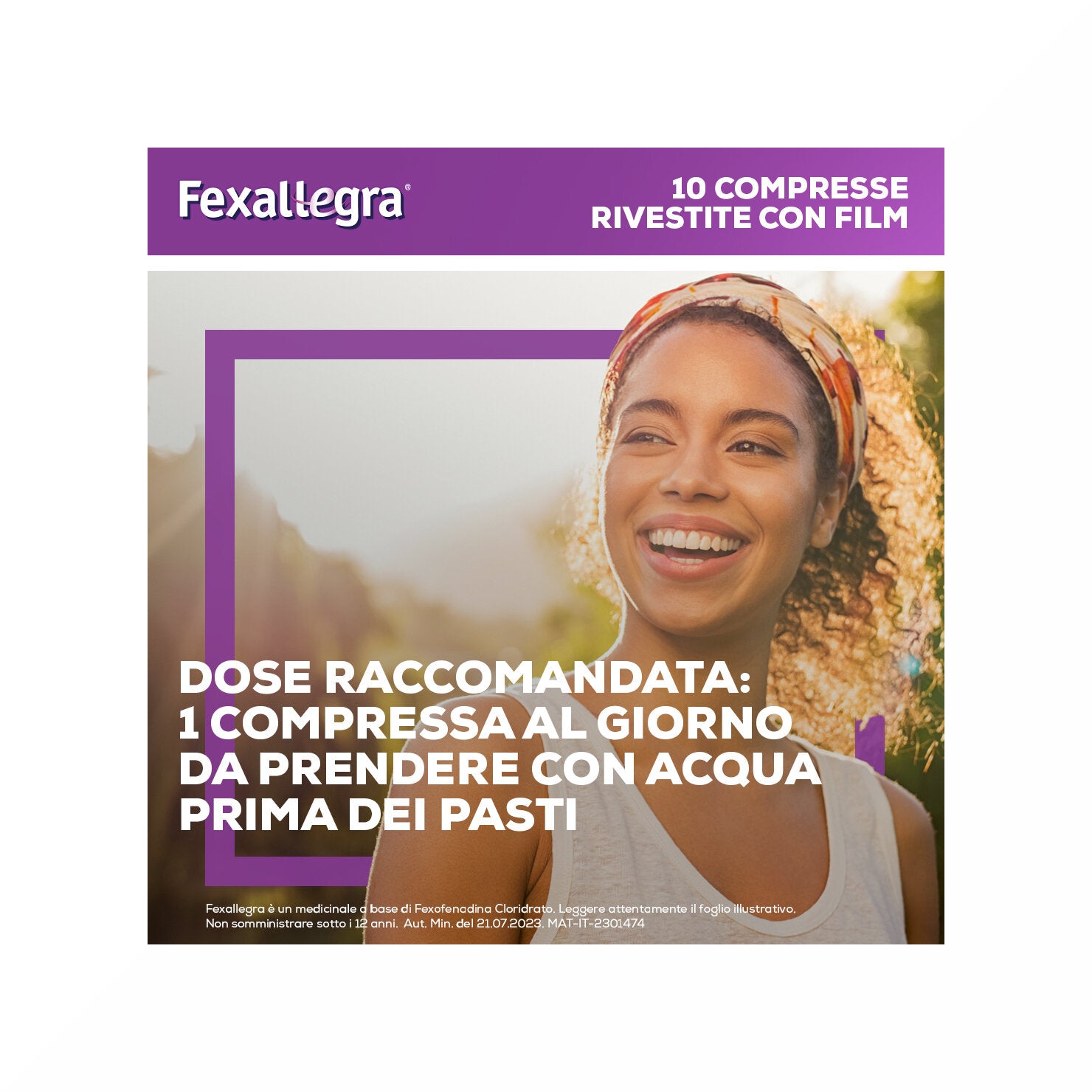 Fexallegra Antistaminico Contro Sintomi Allergia 10 Compresse-4