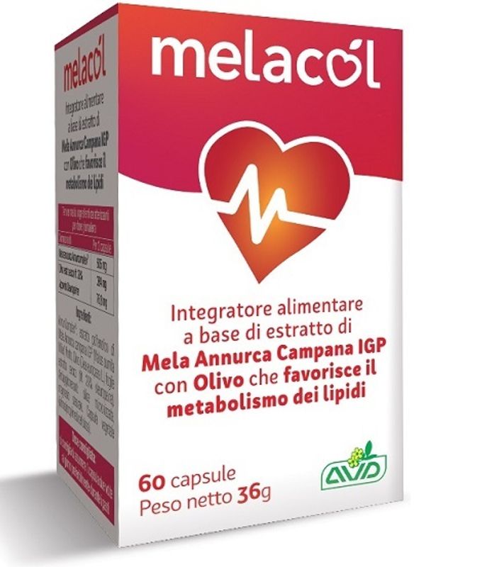 Melacol integratore alimentare utile per il metabolismo dei lipidi 60 capsule-1
