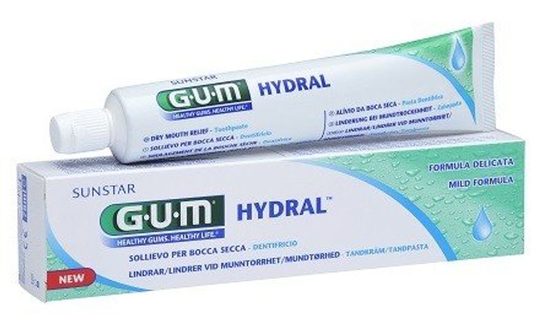 Gum Hydral Dentifricio sollievo per bocca secca 75ml-1