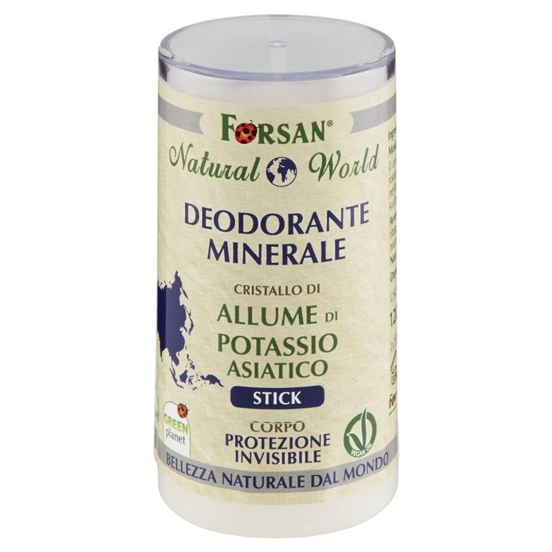 Forsan Deodorante Minerale Stick con protezione invisibile 120g-1