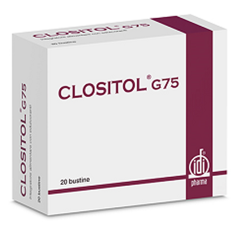 Clositol G75 integratore alimentare utile per il normale metabolismo dell'omocisteina 20 buste-1