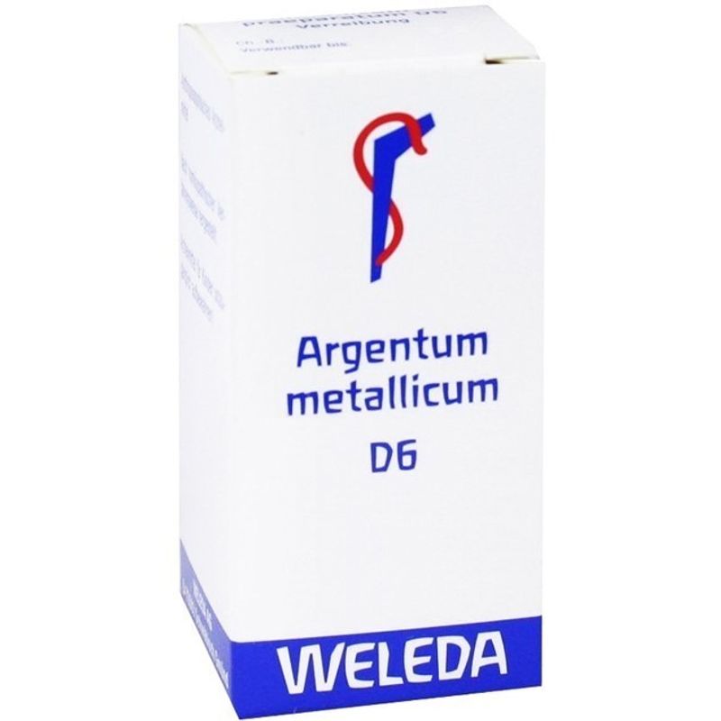 Weleda Argentum Metallicum D6 medicinale omeopatico polvere 20g-1
