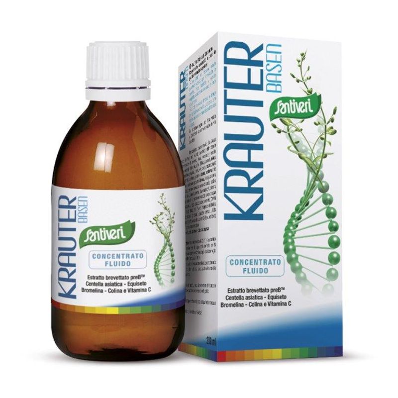 Krauter Basen Fluido integratore alimentare drenante 200ml-1