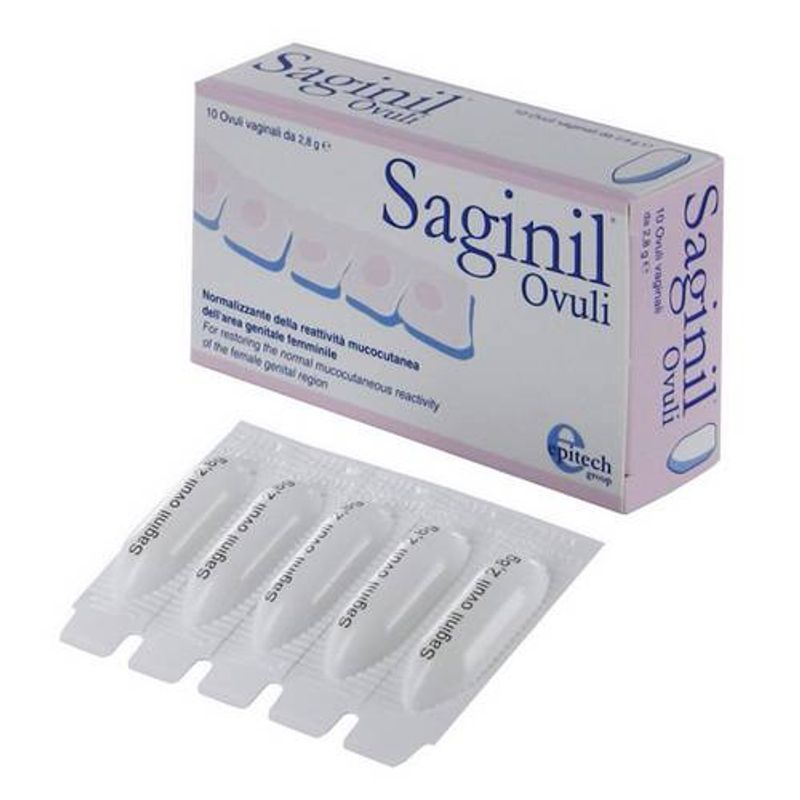 Saginil Ovuli Vaginali 10 pezzi-1