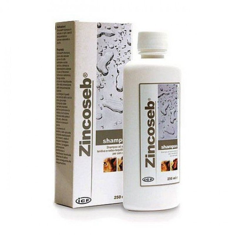 Zincoseb Shampoo per Cani e Gatti 250ml-1