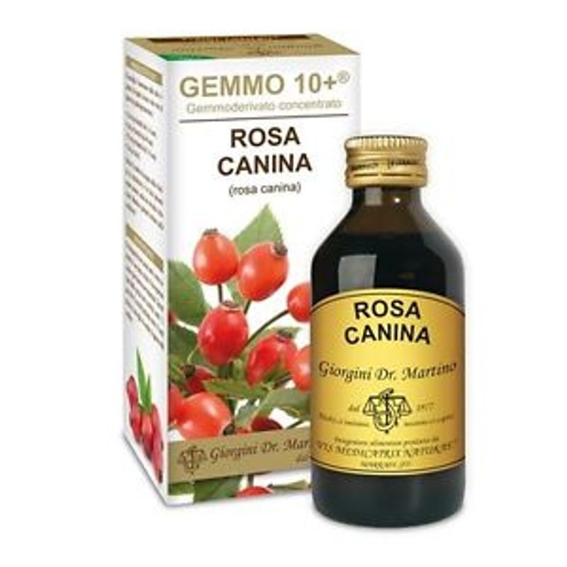Dr. Giorgini Rosa Canina liquido analcolico gemmo 10+ per le difese immunitarie 100ml-1