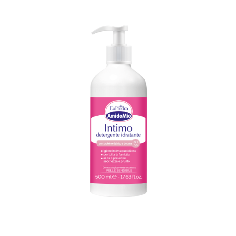 Euphidra AmidoMio Detergente intimo idratante per pelli sensibili 500ml-1