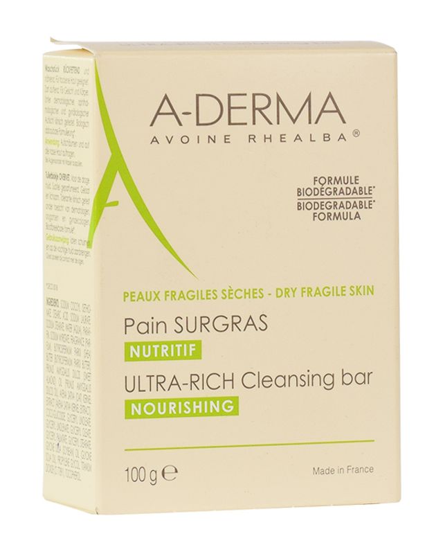 A-Derma Pane Surgras per pelli fragili e secche 100g-1