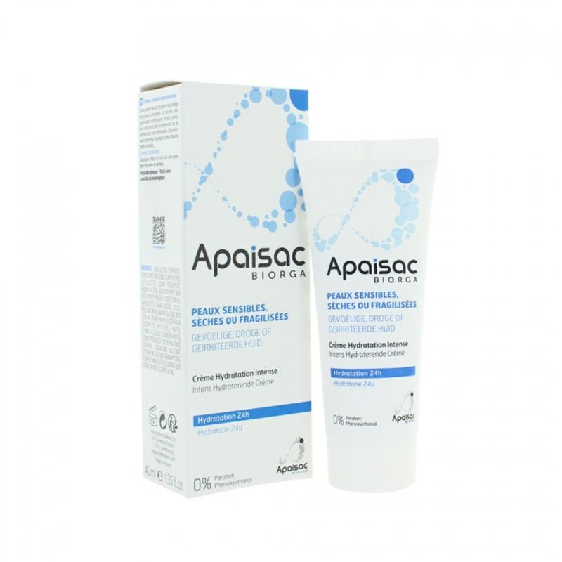Biorga Apaisac Crema Idratazione intensa per pelli secche e delicate 40ml-1