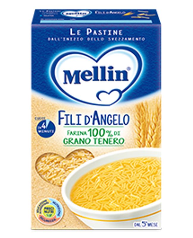 Mellin Fili D'Angelo farina 100% di grano tenero 5+ mesi 320g-1