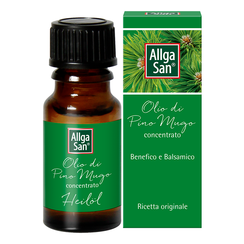 Dr. Theiss Allga San Olio di Pino Mugo benefico e balsamico 10ml-1