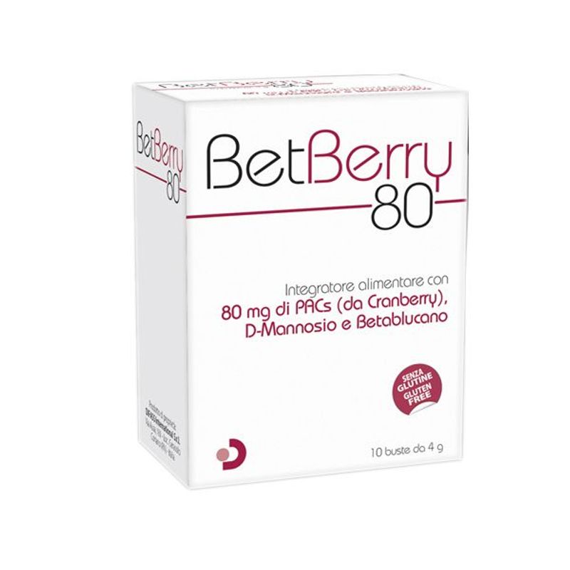 Betberry 80 benessere delle vie urinarie 10 buste-1