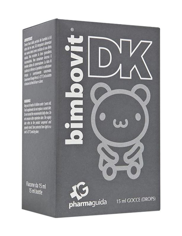 Bimbovit DK integratore alimentare di vitamina D e K 15ml-1