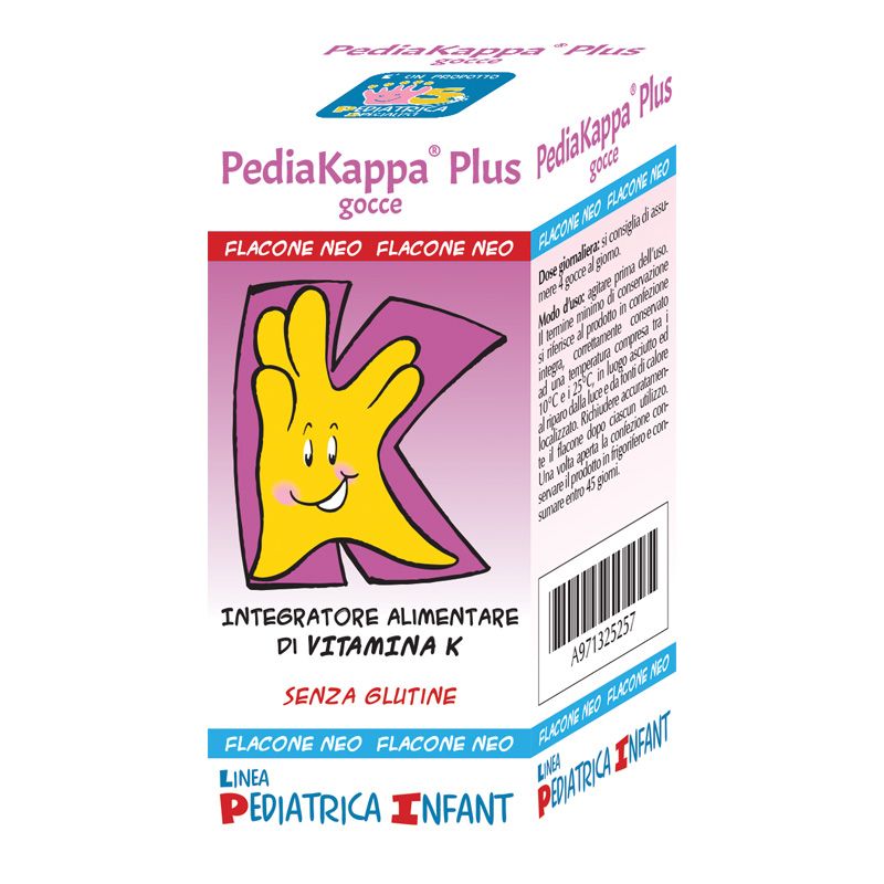 Pediatrica Pediakappa Plus integratore alimentare di vitamina K gocce-1