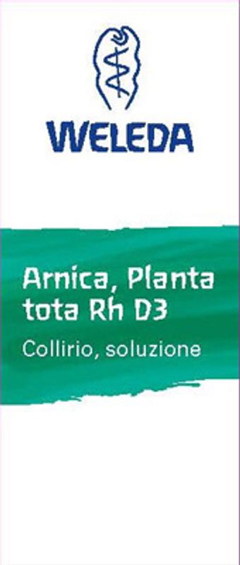 Weleda Arnica Planta Tota RH D3 Medicinale Omeopatico collirio 10ml-1